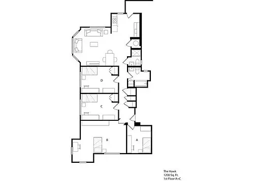 Floor plan The Hawk