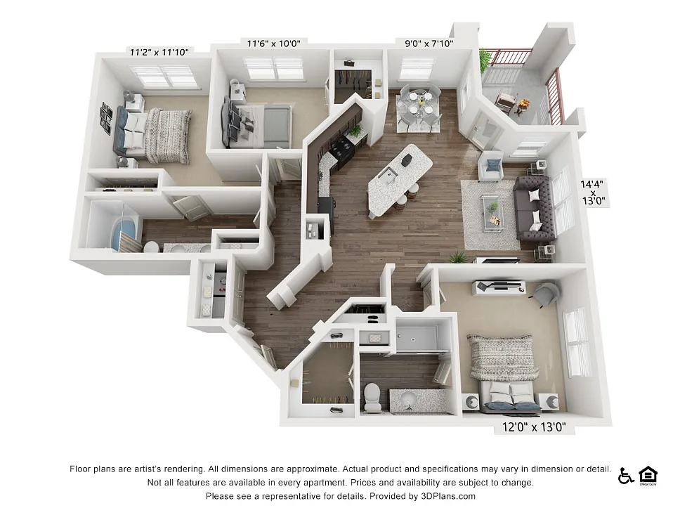 Floor plan C1