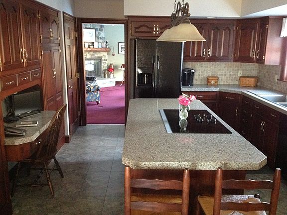 Custom cherry kitchen