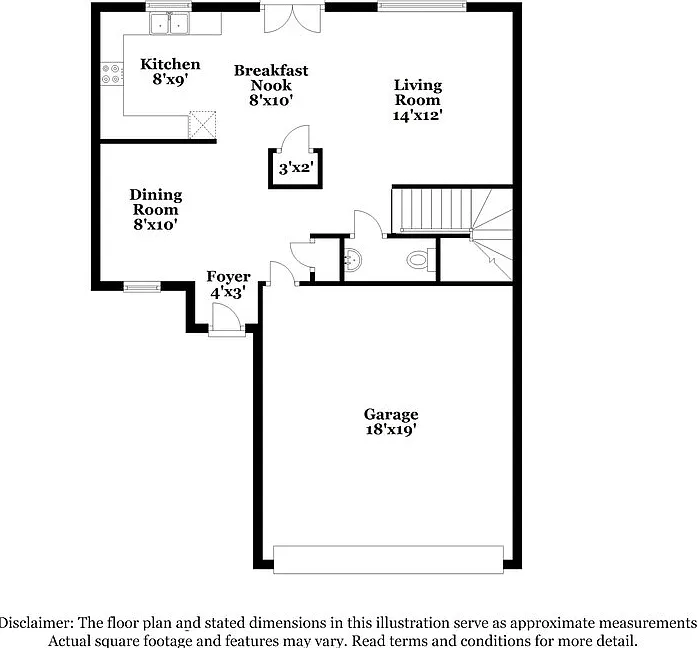 3 bed, 2.5 bath, 1590 sqft, $1,825 — Photo 2