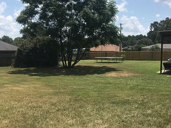 Spacious back yard