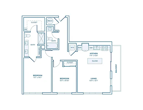Floor plan B08