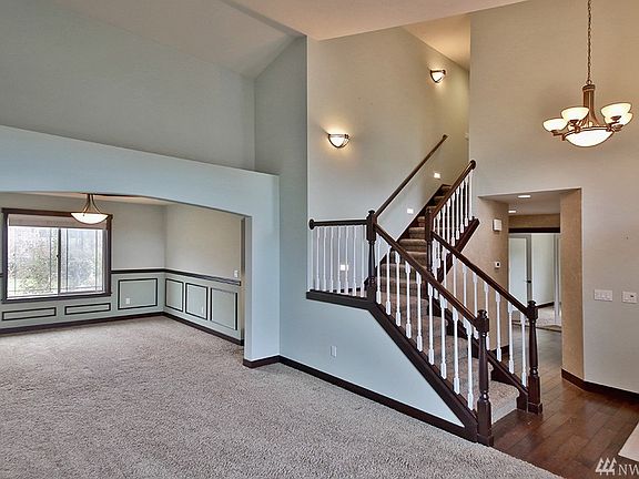 Virtual staging added here to give a feel for the space.  One could have a big buffet/hutch on the wall to the photographer's back.
