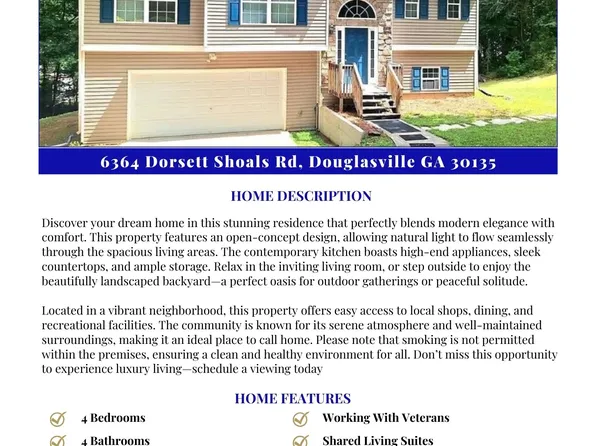 6364 Dorsett Shoals Rd, Douglasville, GA 30135