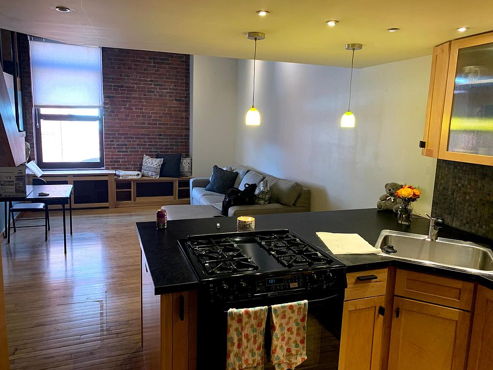 Kitchen and living room