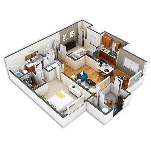 Floor plan Douglas Platinum