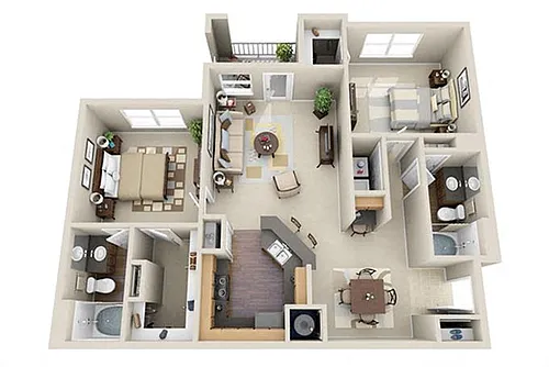 Floor plan B1