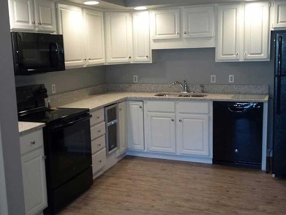 Kitchen with new appliances