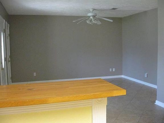 View of breakfast bar to living room
