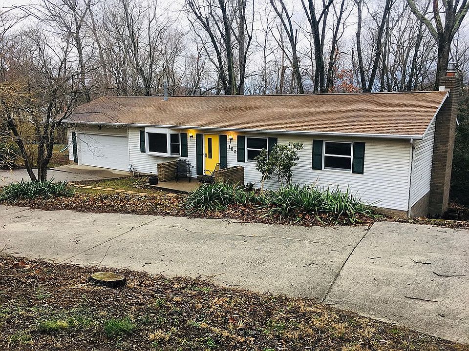 View of home from the road