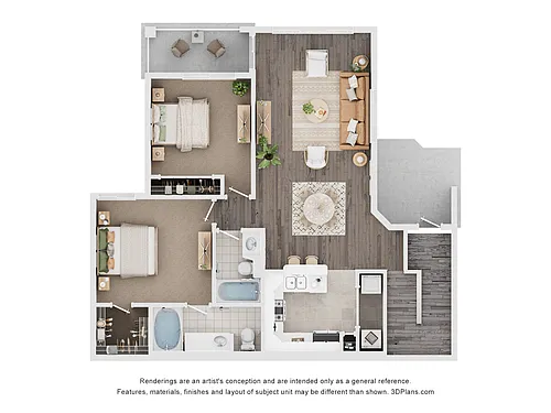 Floor plan Promenade Villa II