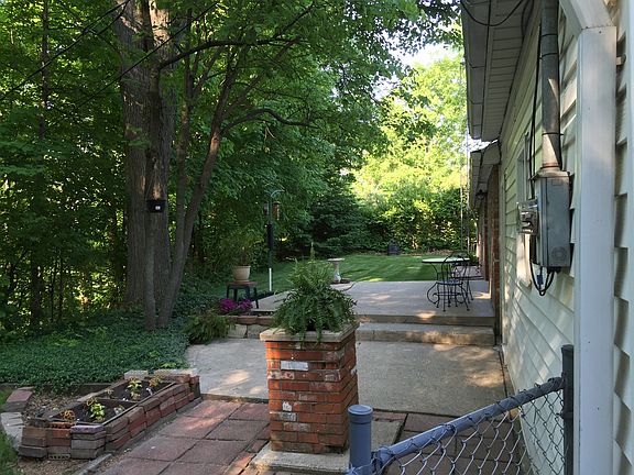 Back Yard from Driveway View