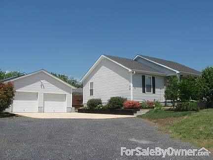 View standing on front side of home