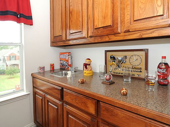 Wet bar upstairs