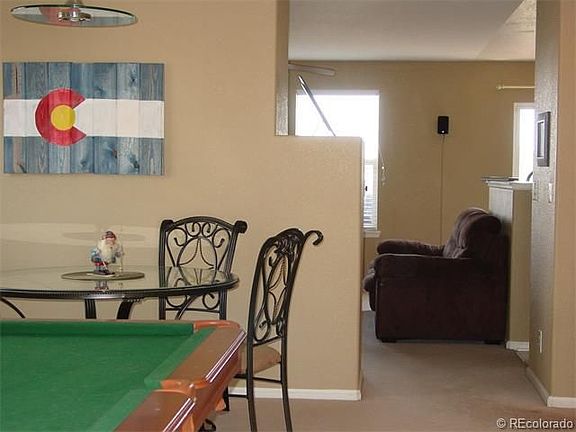 formal living/dining area