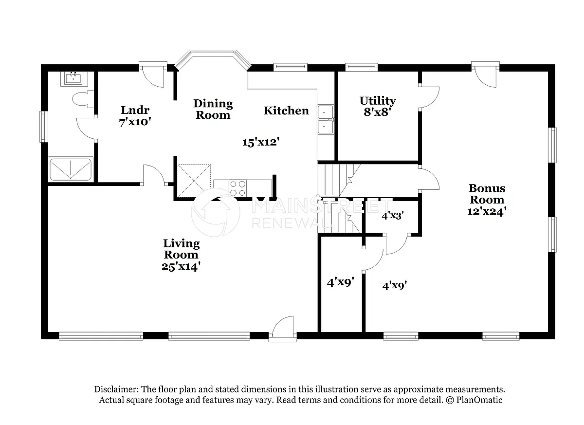 Floor Plan - 5749 Cypress Ct