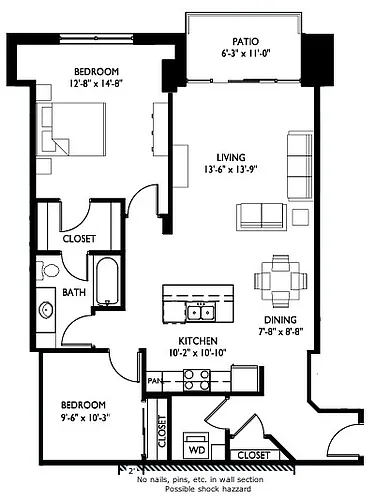 Floor plan 909