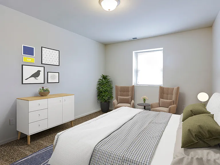 Spacious Bedroom