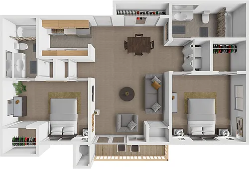Floor plan Brunswick
