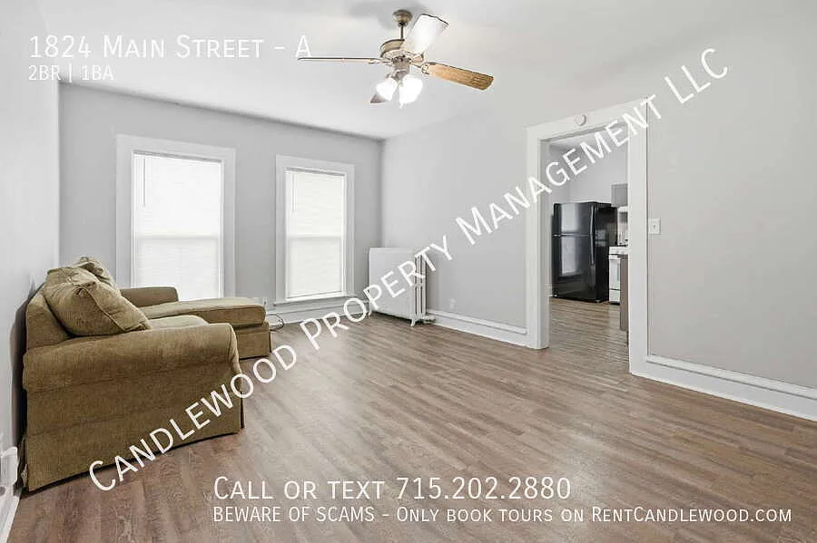 2 Bed 1 Bath Apartment Available For Rent NOW! — Photo 3