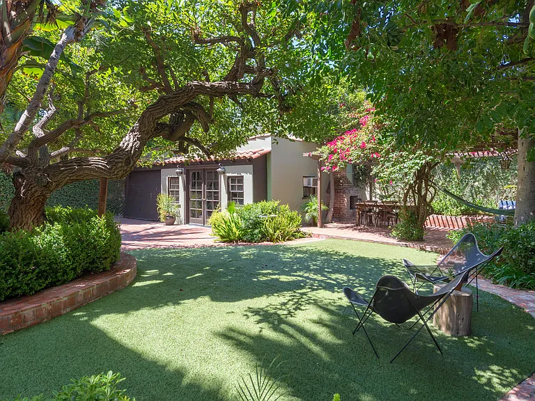 back yard