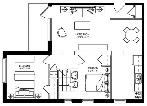 Floor plan 4-12