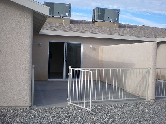 Rear patio