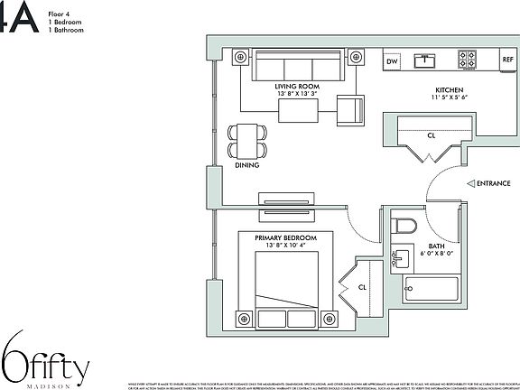 2nd image of 1650 Madison Ave #4A