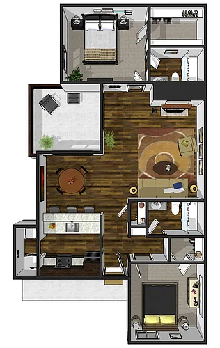 Floor plan B1