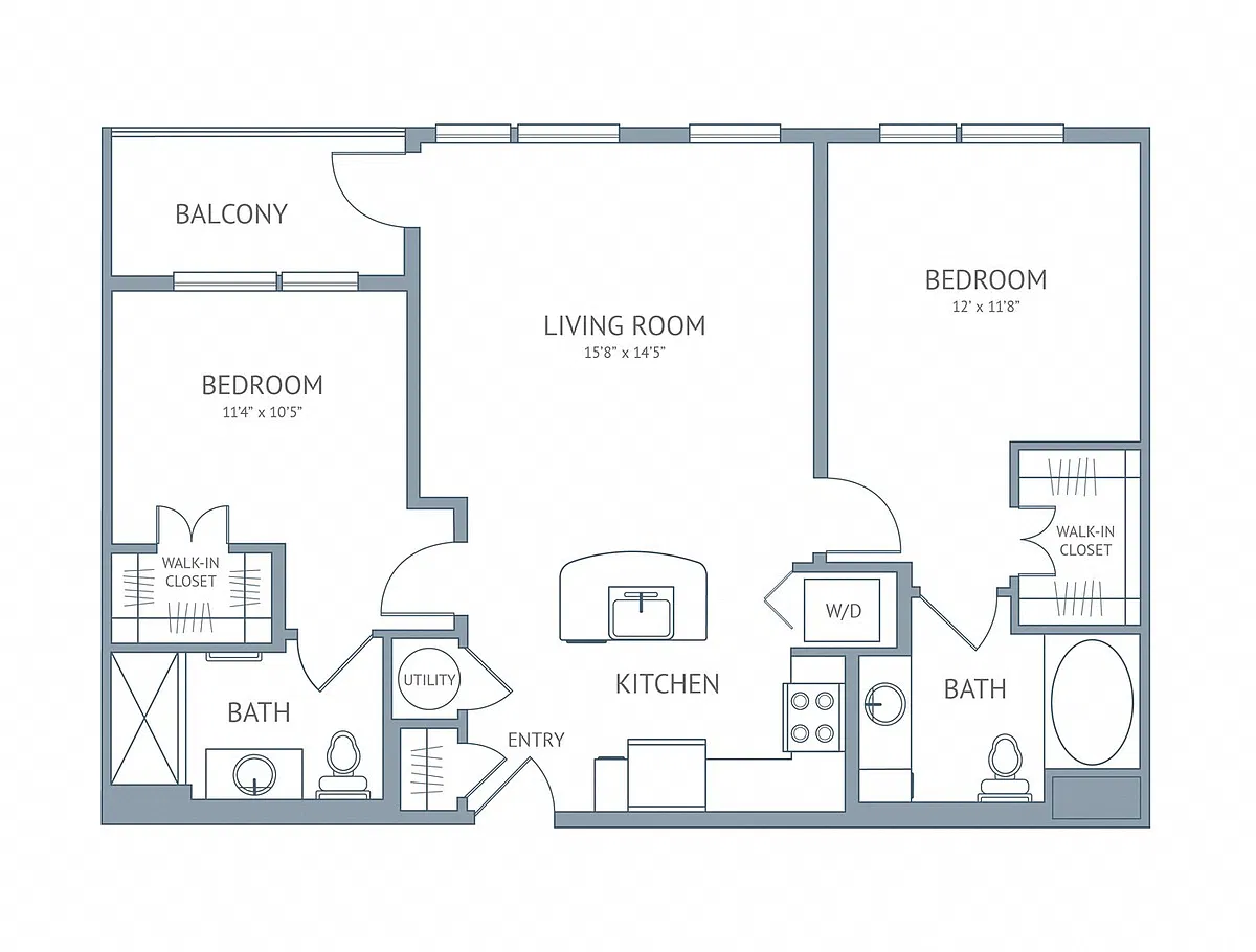 Floor plan Matisse A
