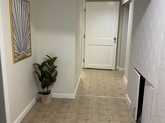 Entry shared basement hallway
