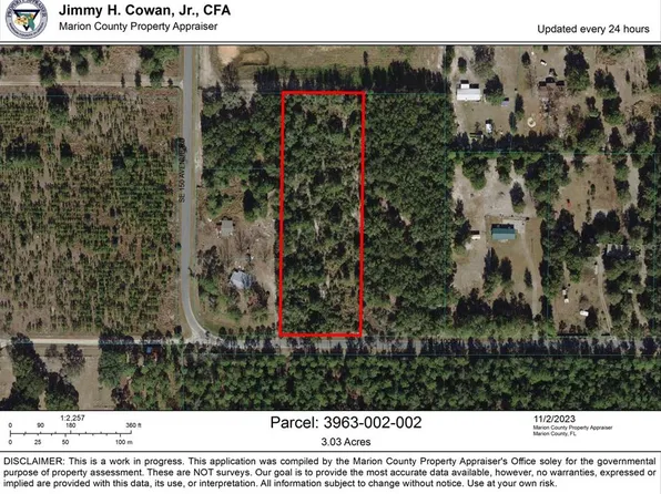 SE 100th St Lot 2, Ocklawaha, FL 32179