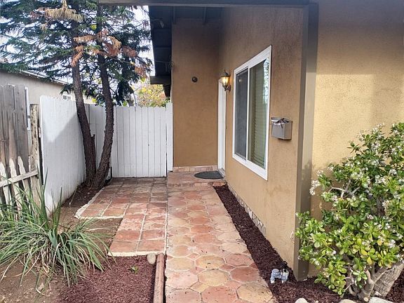 Sidewalk leading to front entryway