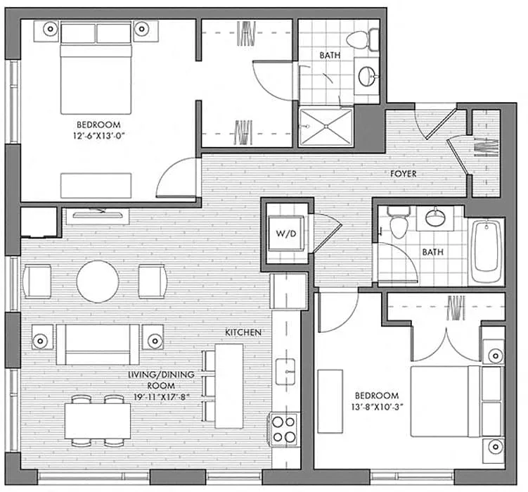 Floor plan B2E