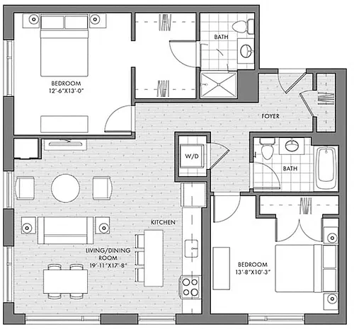 Floor plan B2E