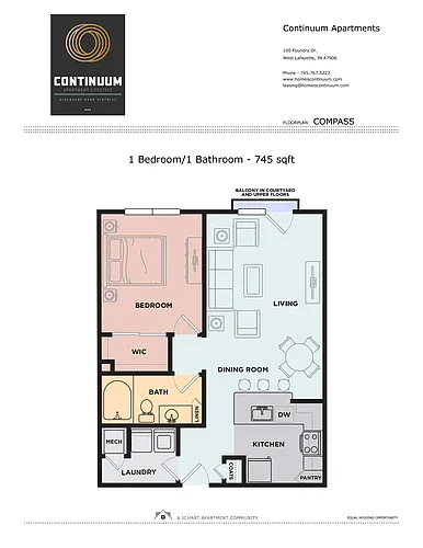 Floor plan Compass U2 1.1