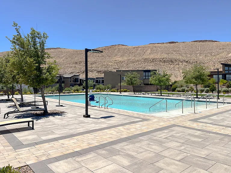 #GuardianRealty 10941 Earth Hues Summerlin Luxury Home Rental community pool_06232026