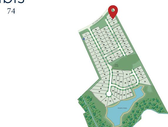 Lot Map of 74