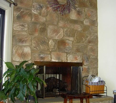 FAMILY ROOM FIREPLACE