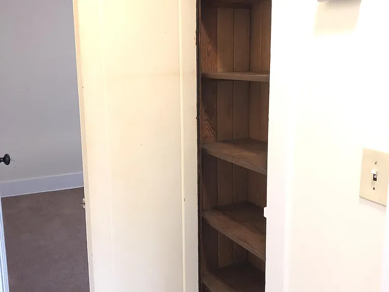 Hallway storage closet