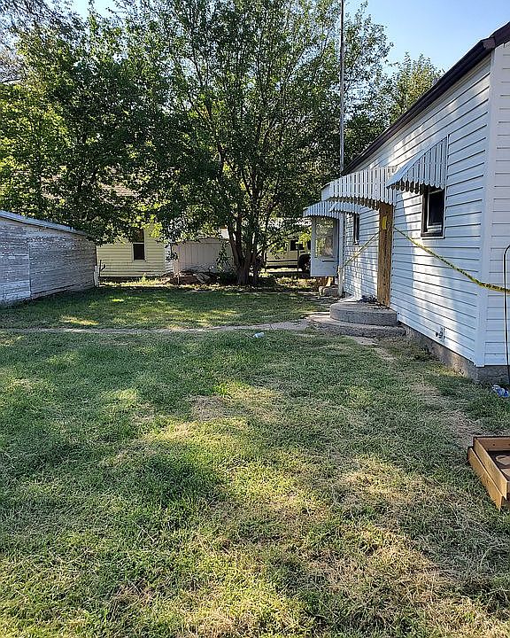 South side of lot