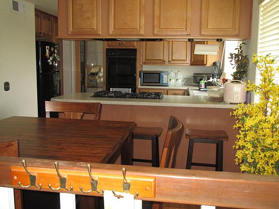 Kitchen and eating area