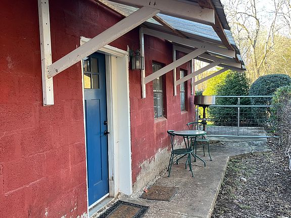 your entrance in winter