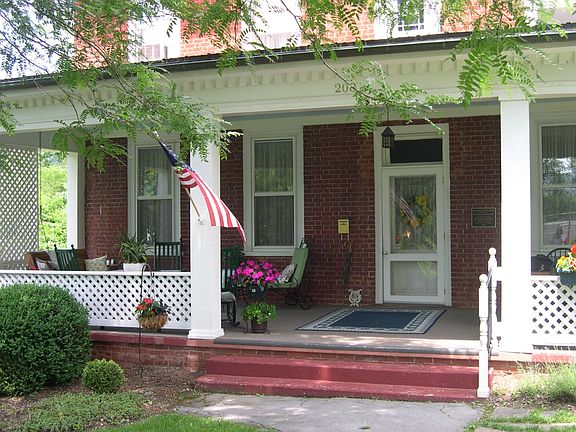large front porch