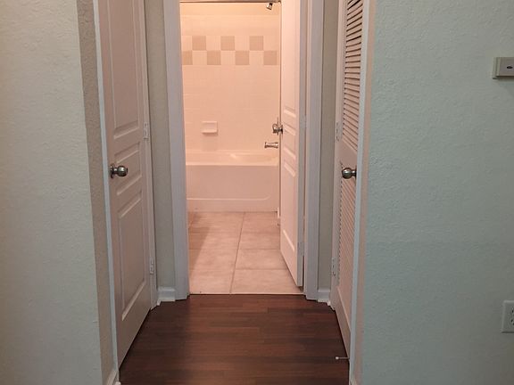 Hall closet and bathroom