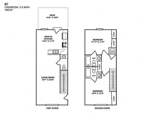 Floor plan B7