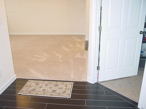 Beautiful Tile & New Carpet