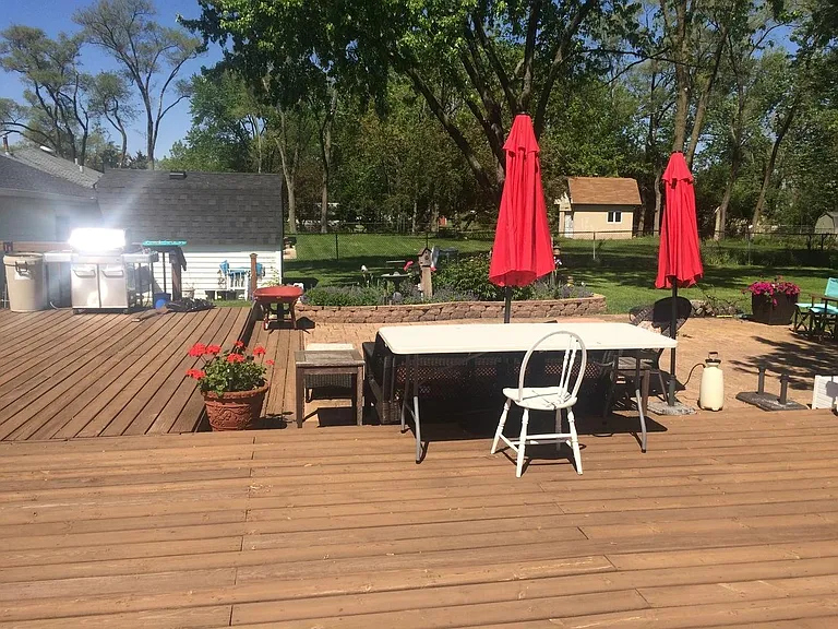 Large deck