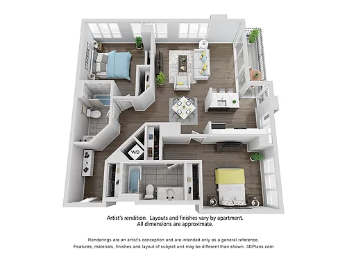 Floor plan B