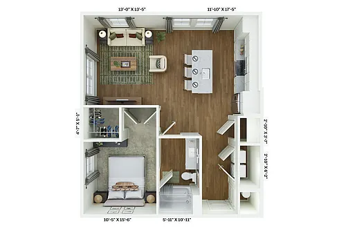 Floor plan A6